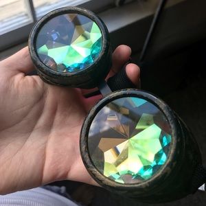 Steampunk Kaleidoscope Goggles